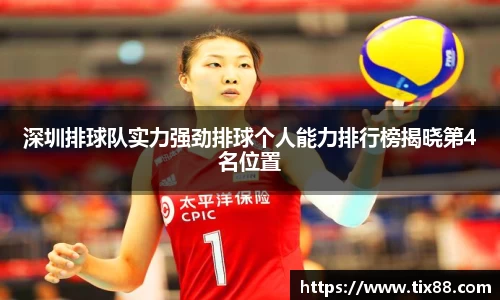 深圳排球队实力强劲排球个人能力排行榜揭晓第4名位置